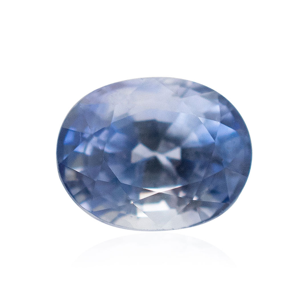 Natural Sapphire Gemstone | Oval Cut Blue | 0.995 Carat Heated | Custom Jewelry | Modern Gem Jewelry