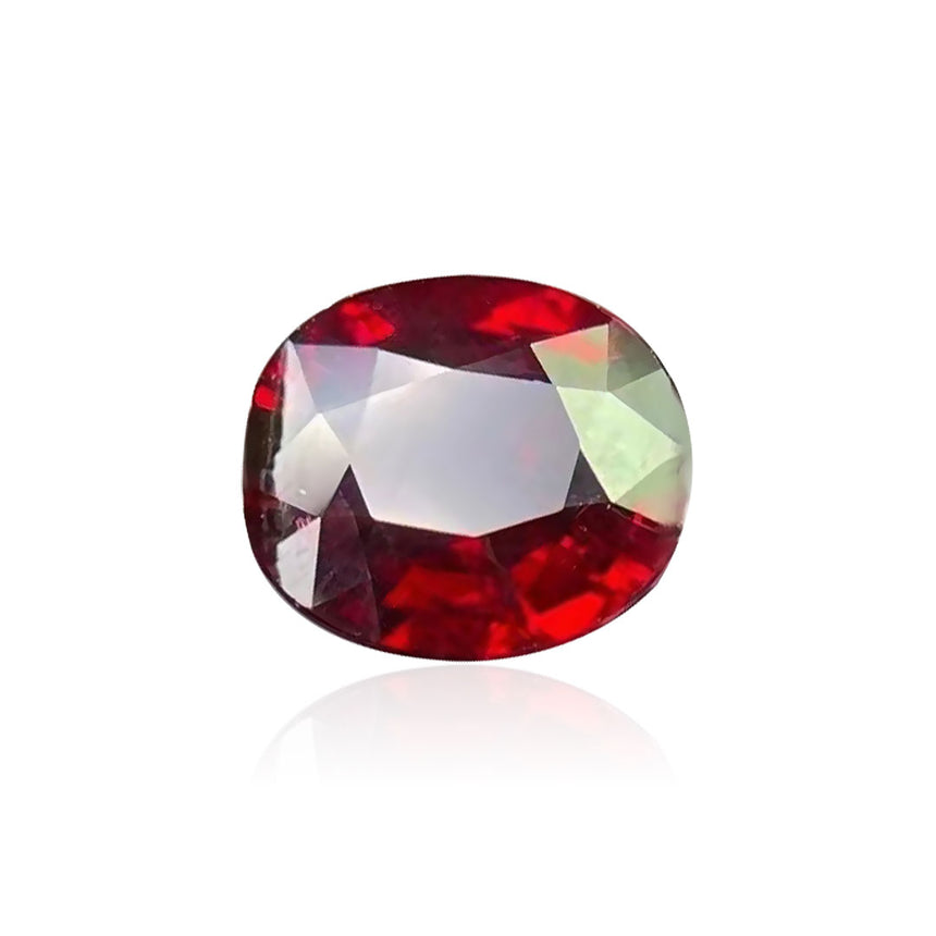 Ruby Gemstone | Oval Cut Pigeon Blood Red | Unheated 1.24 carats | Custom Jewelry | Modern Gem Jewelry