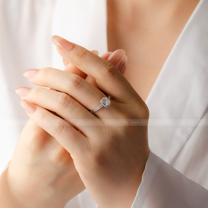 Prong Set Diamond Engagement Ring