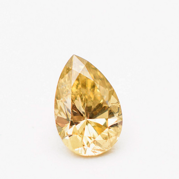 0.37 Carat Yellow Natural Diamond Loose Gemstone - Modern Gem Jewelry