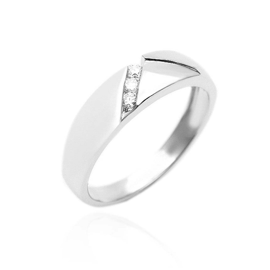 4mm Mens Wedding Band For Him| Custom Rings | Modern Gem Jewelry | Saratti