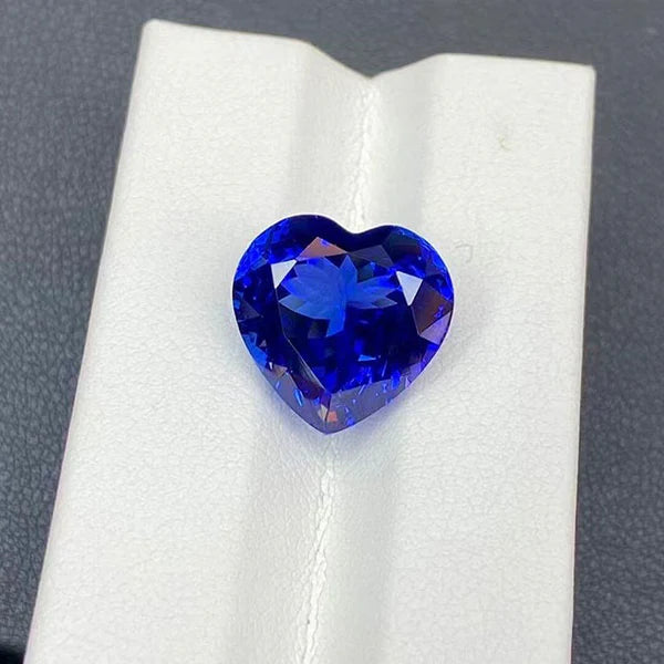 Heart Shaped Tanzanite Gem