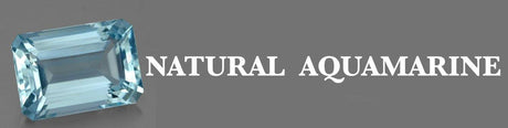 Natural Aquamarine - Modern Gem Jewelry 