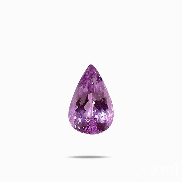 26.27 carats Pear Cut Kunzite Gemstone - Pear Shape Gemstones