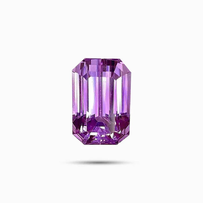 Purple Kunzite Gem - Emerald Cut Gemstones