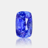 . 2.09 carat Unheated Natural Cornflower Blue sapphire cushion loose gemstone | SARATTI  