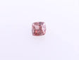 0.15ct Cushion brilliant Natural Diamond (Colour Fancy Deep Orangey Pink, Clarity VS1, GIA Certified)