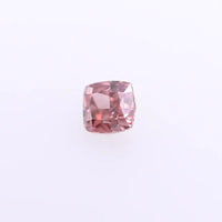 0.15ct Cushion brilliant Natural Diamond (Colour Fancy Deep Orangey Pink, Clarity VS1, GIA Certified)