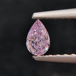 0.25cts Pear Cut Purplish Pink Natural Diamond Gem | Saratti
