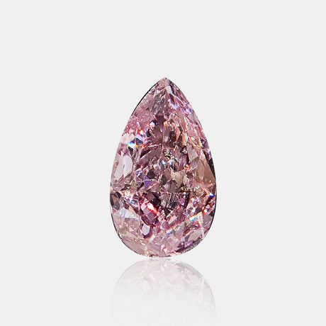 0.27 carat Natural Fancy Purplish Pink Diamond | Pear Brilliant – GIA Certified