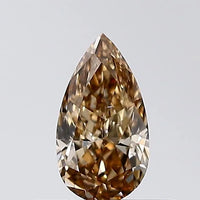 0.30ct Pear Natural Diamond (Colour Brown, Clarity VS2, Cut VG, IGI Certified)