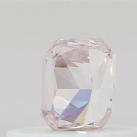 0.30ct Radiant Natural Diamond (Colour Fancy Orangey Pink, Clarity VS2, GIA Certified)
