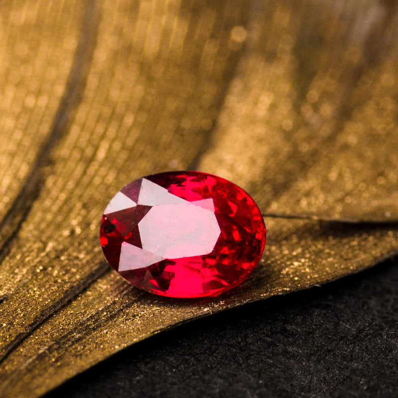 0.30cts Deep Red Natural Ruby Gemstone | Saratti
