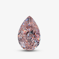 0.36-carat Pear Light Pink- Brown Natural Diamond | GIA Certified