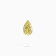 0.7 Carat Pear Cut Loose Fancy Yellow Diamond | Saratti Gemstones