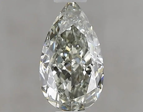 0.70ct Pear Natural Diamond (Colour Fancy Yellowish Green, Clarity VS1, GIA Certified)