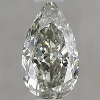 0.70ct Pear Natural Diamond (Colour Fancy Yellowish Green, Clarity VS1, GIA Certified)