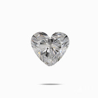 0.71 carats F-Color Heart Shaped Diamond