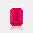 0.73ct Unheated Pigeon Blood Ruby Emerald Cut | SARATTI  