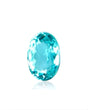 0.76ct natural Paraiba tourmaline oval cut neon blue | SARATTI