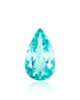0.78ct Natural Neon Blue Tourmaline pear main view | SARATTI