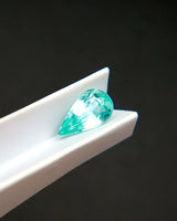 0.78ct Natural Tourmaline pear with faceted finish | SARATTI