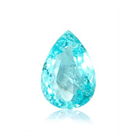 0.85 carats Neon Blue Natural Paraiba Tourmaline | Pear
