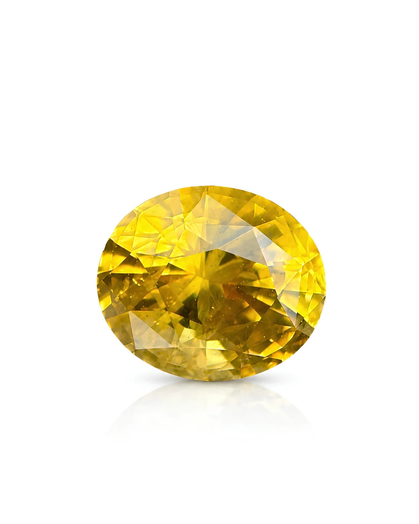 0.90 carats Natural Sri Lankan Ceylon Yellow Sapphire | Oval