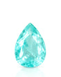 0.91ct Natural Neon Blue Tourmaline pear main view | SARATTI