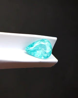 0.91ct pear-shaped Natural Tourmaline faceted front view | SARATTI