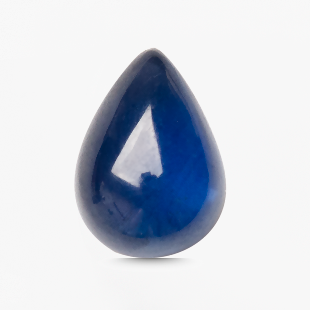 0.97 carat Oval Cabochon Natural Sapphire Gemstone - 6.7mm x 4.7mm