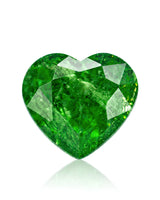 0.9 carat Natural Tanzanian Tsavorite Garnet heart-cut main view | SARATTI