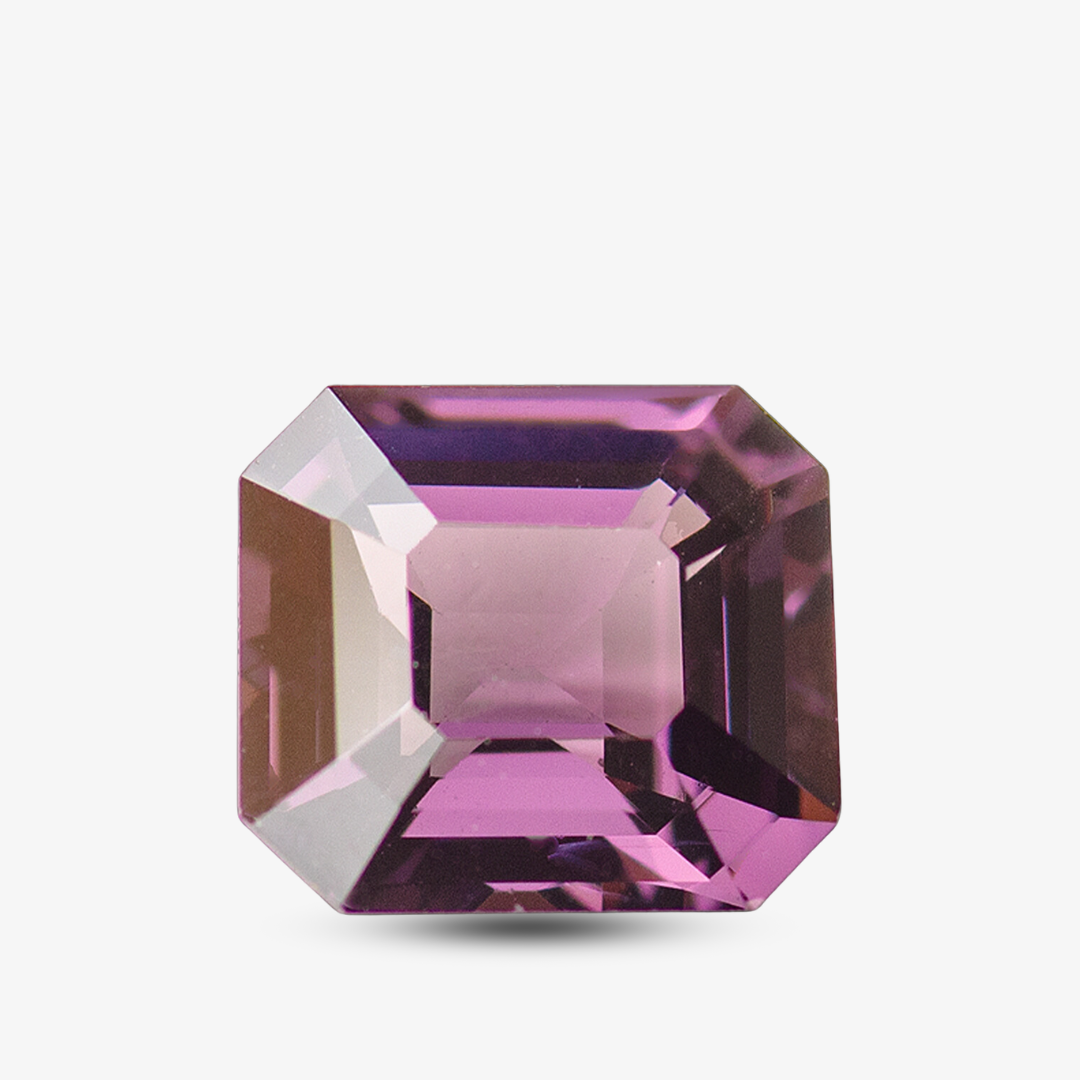 0.99-carat Asscher Cut Purple Natural Spinel
