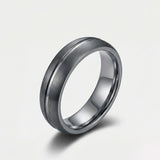 Two Tone Men's Band Comfort Fit Band