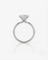 Beila – Starry Symphony Natural Round Diamond Six-Prong Solitaire Ring