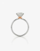 Beila – Starry Symphony Natural Round Diamond Six-Prong Solitaire Ring