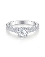 Ember • Moissanite Halo Engagement Ring