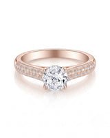 Ember • Moissanite Halo Engagement Ring