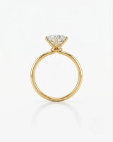 Beila – Starry Symphony Natural Round Diamond Six-Prong Solitaire Ring