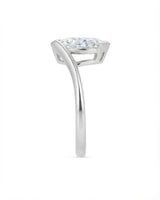 Marquise Möbius – Natural Marquise-Cut Diamond Semi-Tension Ring