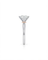 Beila – Starry Symphony Natural Round Diamond Six-Prong Solitaire Ring