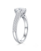 Ember • Moissanite Halo Engagement Ring