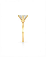 Beila – Starry Symphony Natural Round Diamond Six-Prong Solitaire Ring