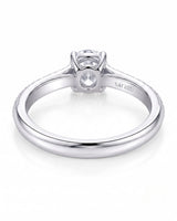 Ember • Moissanite Halo Engagement Ring
