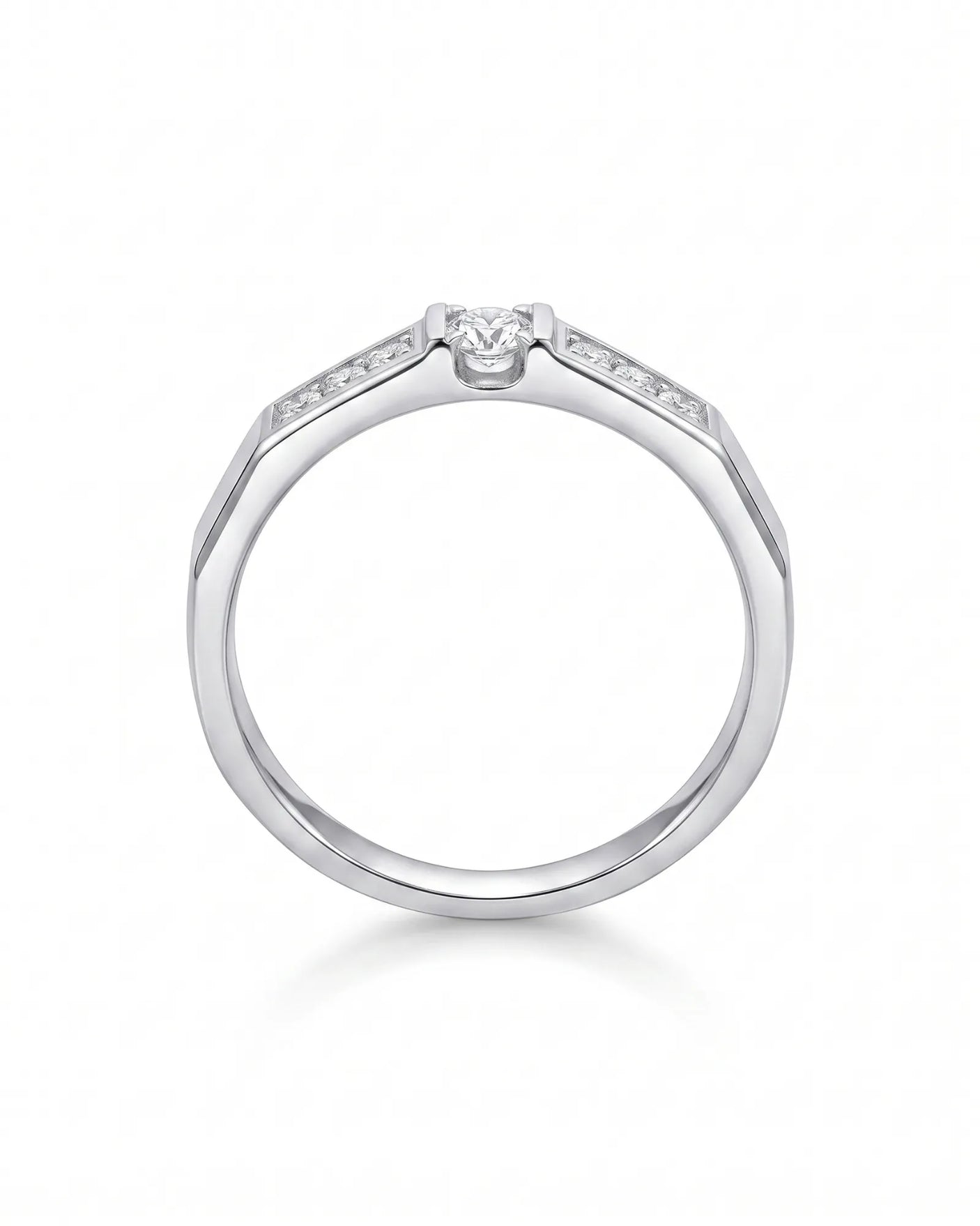 Gilded Glamour Wedding Ring Set | His & Hers