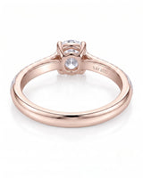 Ember • Moissanite Halo Engagement Ring
