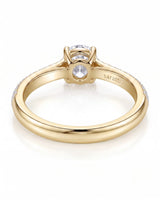Ember • Moissanite Halo Engagement Ring