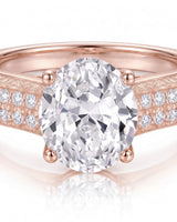 Ember • Moissanite Halo Engagement Ring