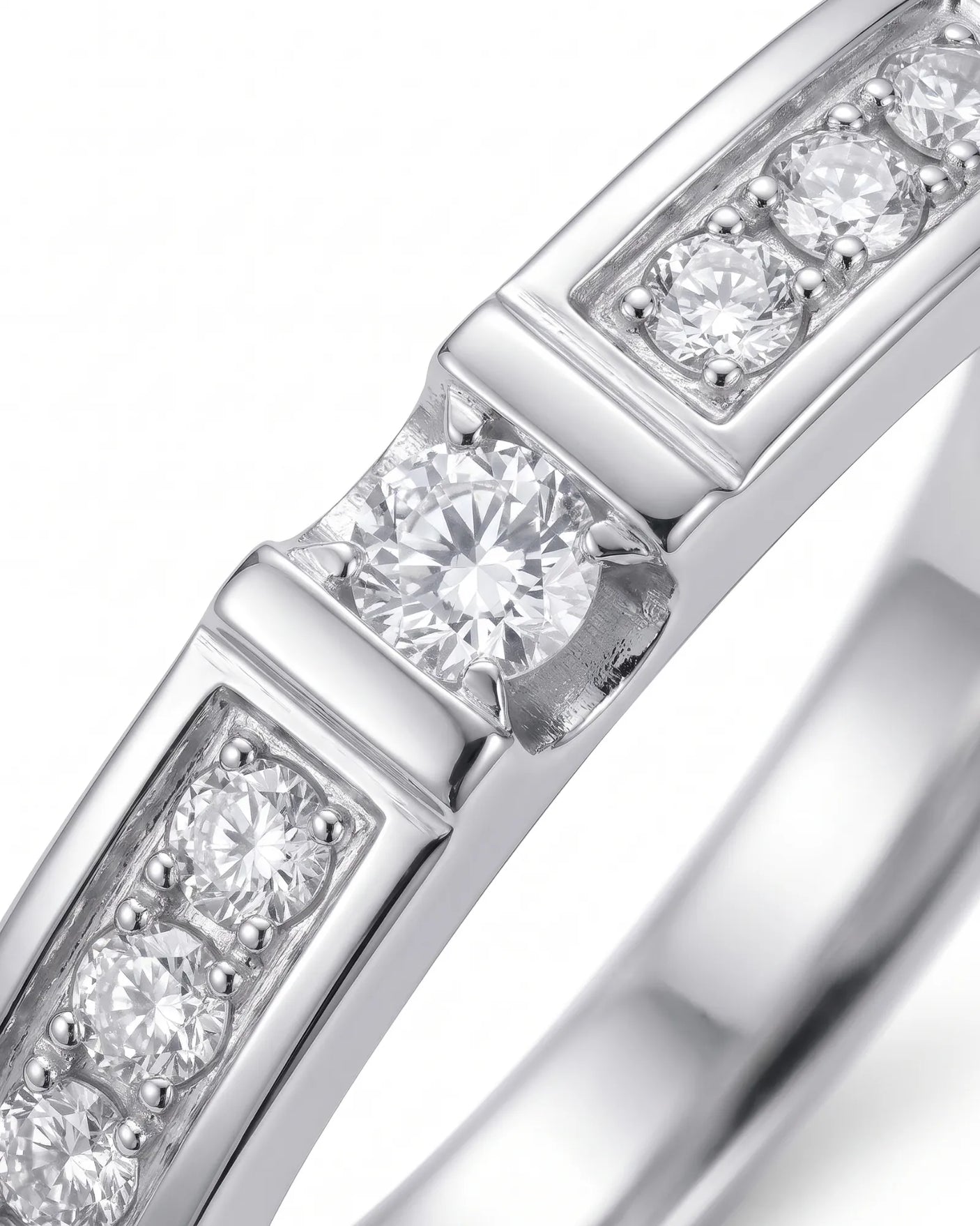 Gilded Glamour Wedding Ring Set | His & Hers