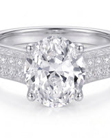 Ember • Moissanite Halo Engagement Ring